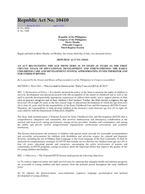 republic act no. 10410